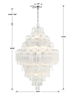 Addis 20-Light Chandelier