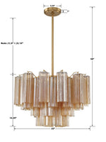 Addis 9-Light Chandelier