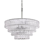 Amor 4-Tier Glass Round Chandelier 36
