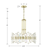 Bolton 8 Light Chandelier