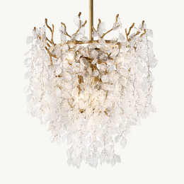 Lumen Glass Branch Chandelier