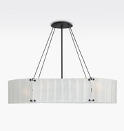 Solace Glass Linear Chandelier 48''