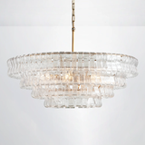Eicho 4/5-Tier Glass Round Chandelier