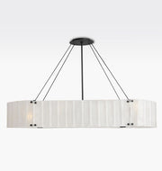 Solace Glass Linear Chandelier 60''