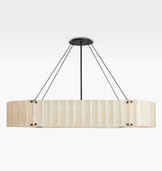 Solace Glass Linear Chandelier 60''