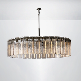 Elamette Glass Round Chandelier 60