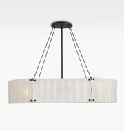 Solace Glass Linear Chandelier 48''