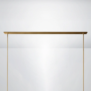 Rasey Milk Linear Glass Chandelier