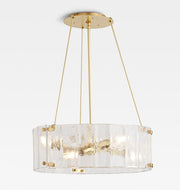 Solace Glass Round Chandelier 24‘’