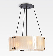 Solace Glass Round Chandelier 24‘’