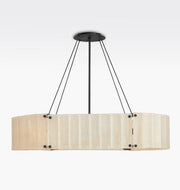 Solace Glass Linear Chandelier 48''