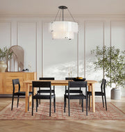 Solace Glass Round Chandelier 2-Tier 32''