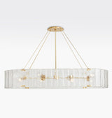 Solace Glass Linear Chandelier 60''