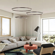 Kora Multi Rings Black Chandelier