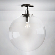 Capri Globe Flush Mount