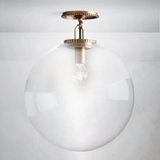 Capri Globe Flush Mount