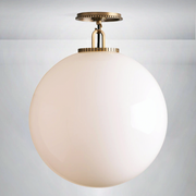 Capri Globe Flush Mount