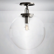 Capri Globe Flush Mount
