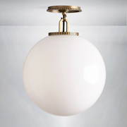 Capri Globe Flush Mount