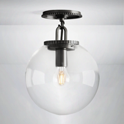 Capri Globe Flush Mount