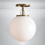 Capri Globe Flush Mount