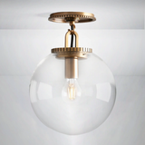Capri Globe Flush Mount