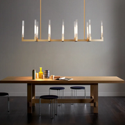 Daneil Glass Linear Chandelier 67