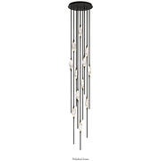 Glow Crystal Chandelier 21''