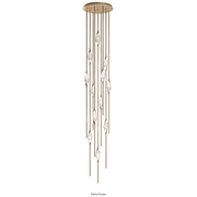 Glow Crystal Chandelier 21''