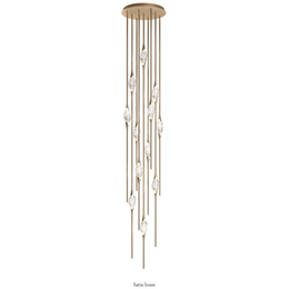 Glow Crystal Chandelier 21''