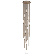 Glow Crystal Chandelier 21''