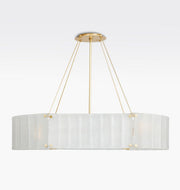 Solace Glass Linear Chandelier 48''