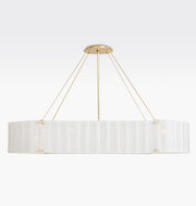 Solace Glass Linear Chandelier 60''