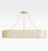 Solace Glass Linear Chandelier 60''