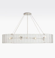 Solace Glass Linear Chandelier 60''