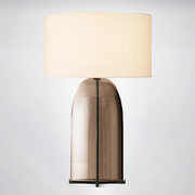 Bloom Amber Glass Table Lamp