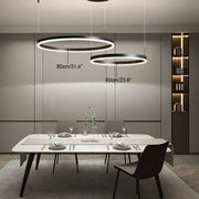 Kora Multi Rings Black Chandelier