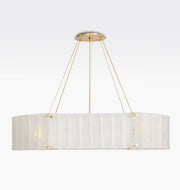 Solace Glass Linear Chandelier 48''