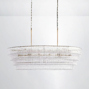 Eicho Glass Oval Chandelier