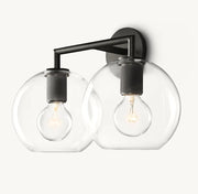 Utitaire Globe Double Wall Sconce