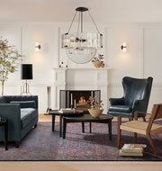 Solace Glass Round Chandelier 32‘’