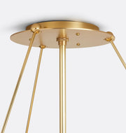 Solace Glass Round Chandelier 2-Tier 32''