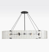 Solace Glass Linear Chandelier 60''