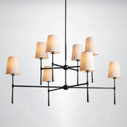 Orbit 2-Tier Round Chandelier