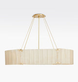Solace Glass Linear Chandelier 48''