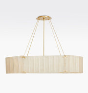 Solace Glass Linear Chandelier 48''