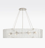 Solace Glass Linear Chandelier 48''
