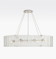 Solace Glass Linear Chandelier 48''