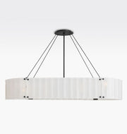 Solace Glass Linear Chandelier 60''