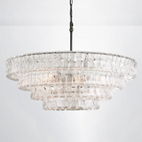 Eicho 4/5-Tier Glass Round Chandelier